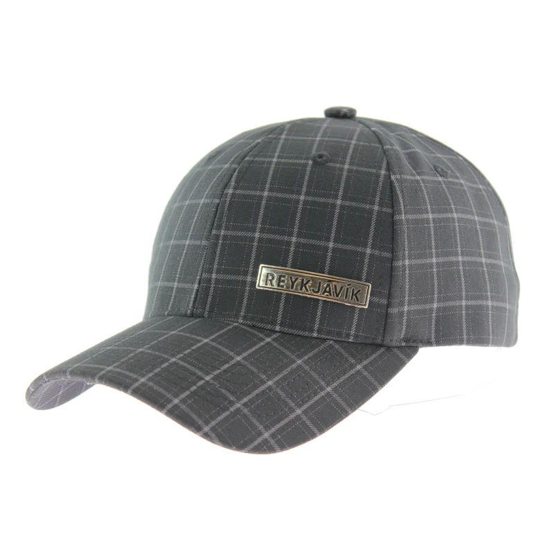 row21 Custom 6-Panel Cap – Metal Plate (OEM/ODM) - Image 1