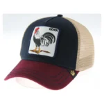 Custom Trucker Cap – Embroidery Patch With Merrow Edge (OEM/ODM)